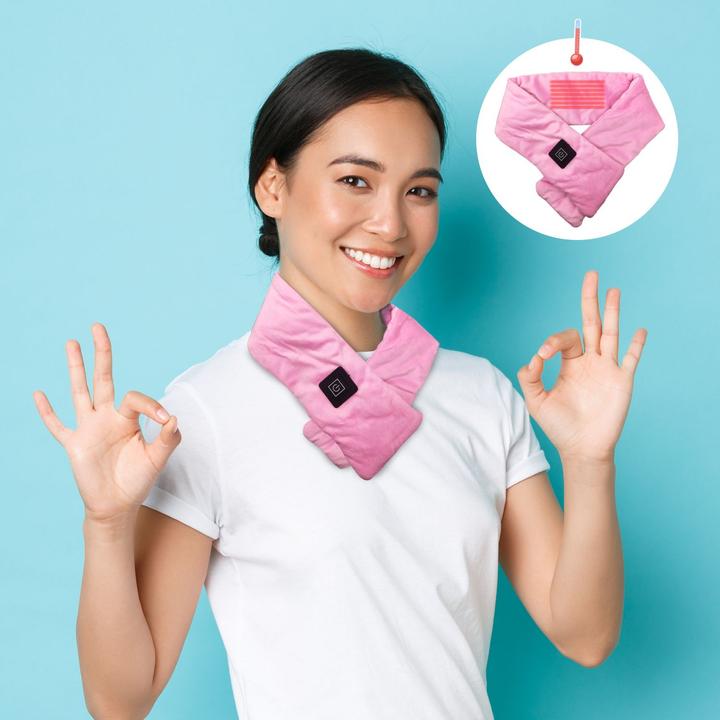 Immagine prodotto Mad Monkey Sciarpa riscaldata rosa