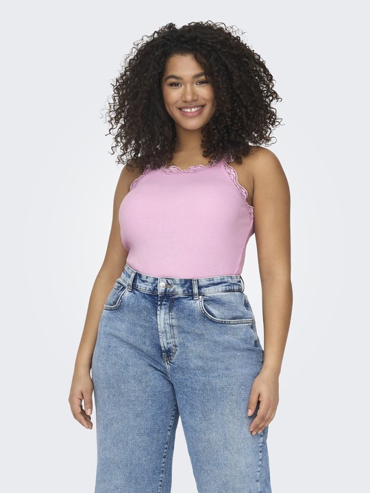 Immagine prodotto Only Top curvy in pizzo senza maniche (50, 52, L)