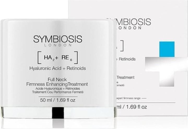 Symbiosis Hyaluronsäure + Retinoide) Performance Straffende Halscreme (50 ml, 24h Creme)