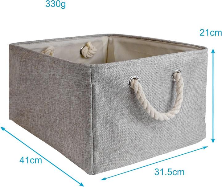 Produktbild Intirilife Aufbewahrungsbox für Regale (41 cm, 1x)
