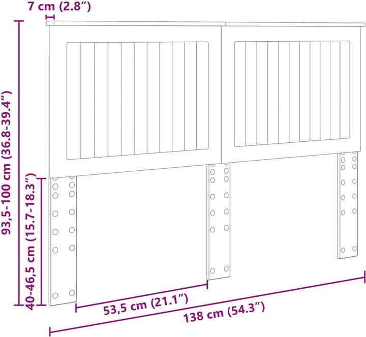 Produktbild vidaXL Akzente fürs Schlafzimmer