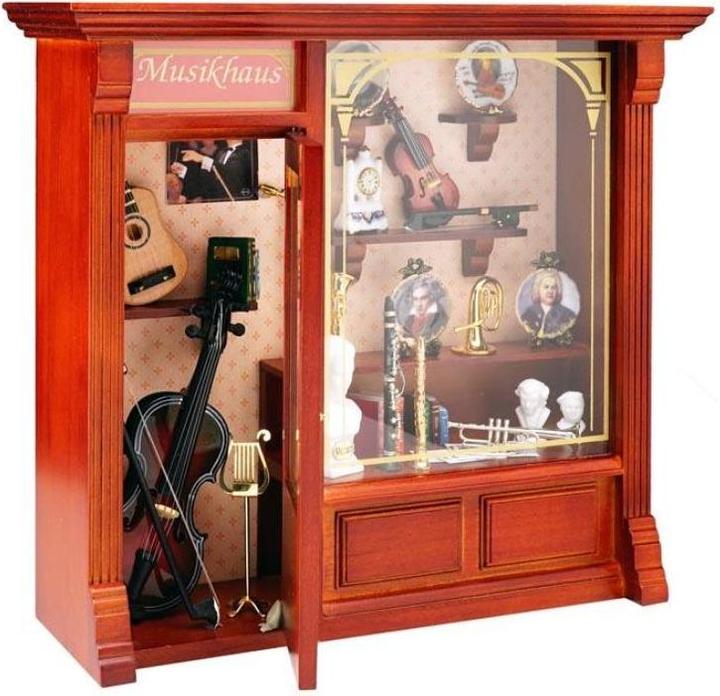 Reutter 001.797/3 - Room Box "Music House", miniature