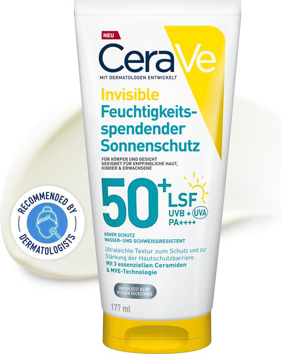 Produktbild CeraVe Sonnenschutz (SPF 50+, 177 ml)