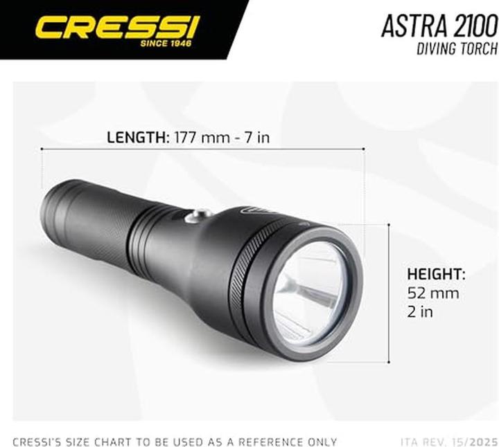 Image du produit Cressi Astra (17.70 cm, 2100 lm)