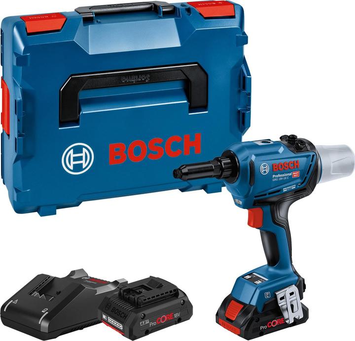 Bosch Professional GRG 18V-16 C Kit Battery Rivet Gun