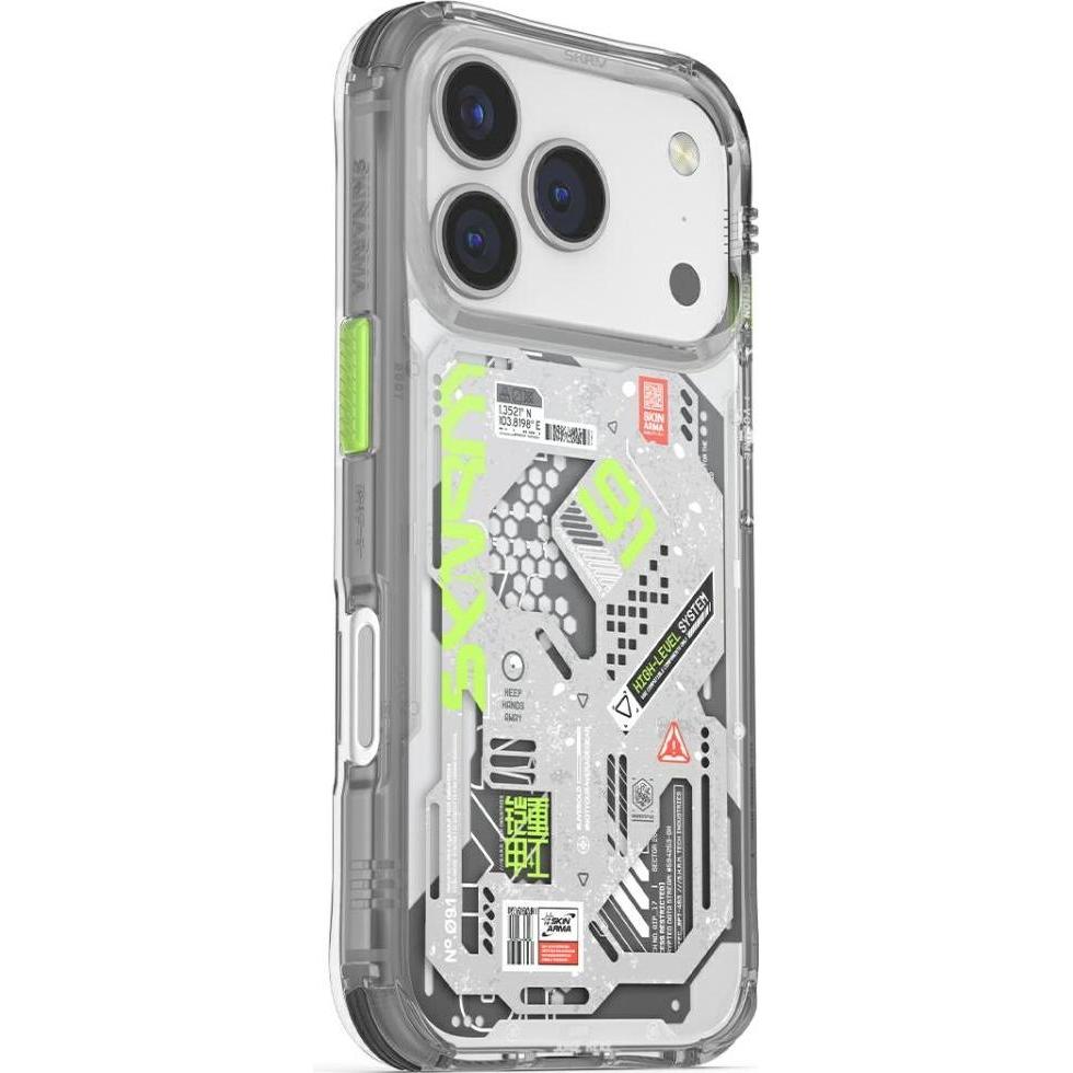 Skinarma Spectra Case for iPhone 17 Pro Magnetic Charging Transparent (Apple iPhone 17 Pro), Cover smartphone