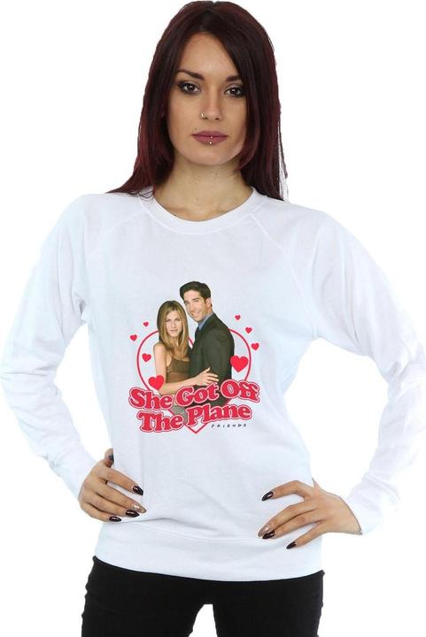 Actual product image Friends Womens/Ladies She Got Off The Plane Sweatshirt (XXL)