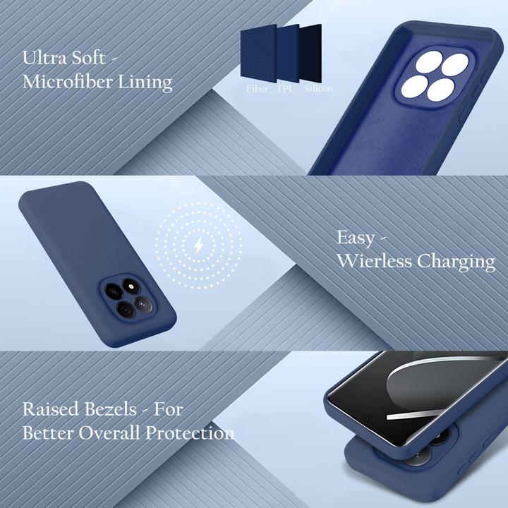 Produktbild Cadorabo Hülle für Xiaomi Redmi Note 14 Pro 5G im Liquid Case Design (Xiaomi Redmi Note 14 Pro 5G)