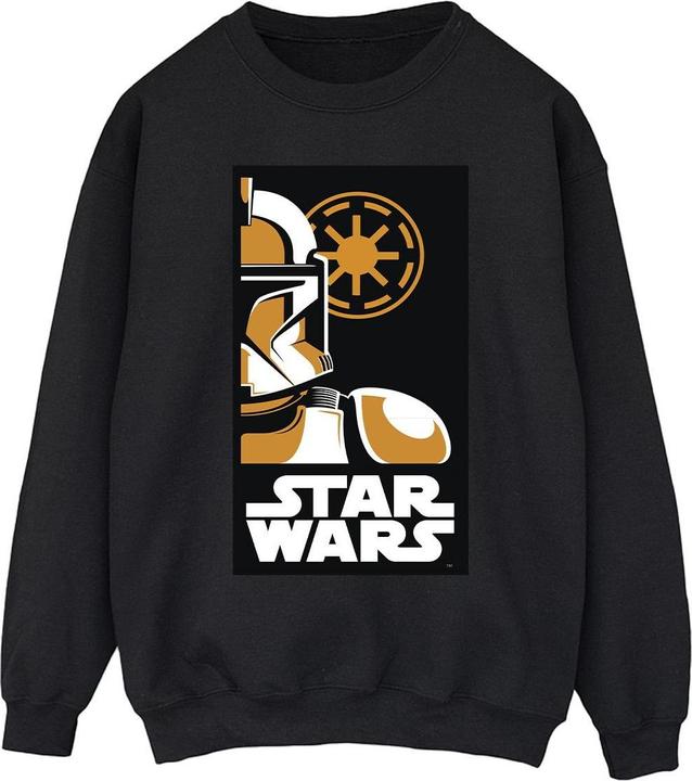 Produktbild Star Wars Stormtrooper Art Poster Sweatshirt (M)