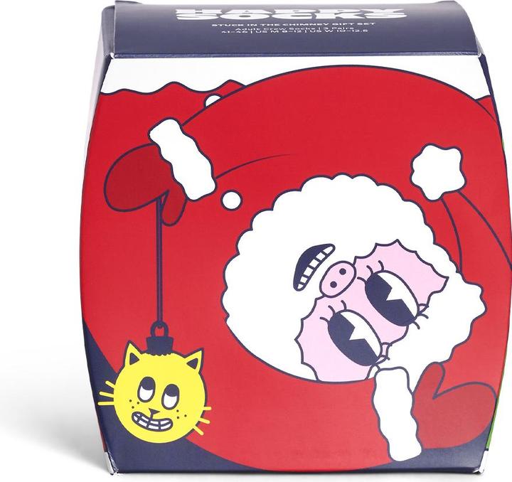 Produktbild Happy Socks 3-Pack Stuck in the Chimney Socks Gift Set (3er Pack, 36 - 40)