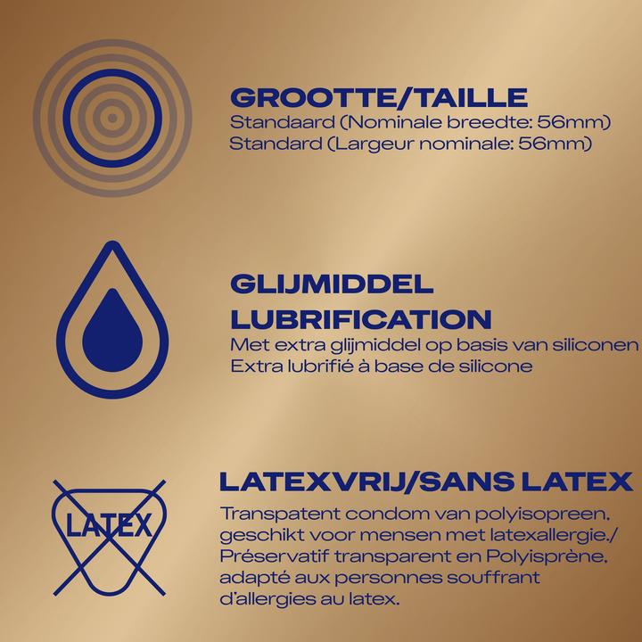 Actual product image Durex Nude No Latex (10 pcs.)