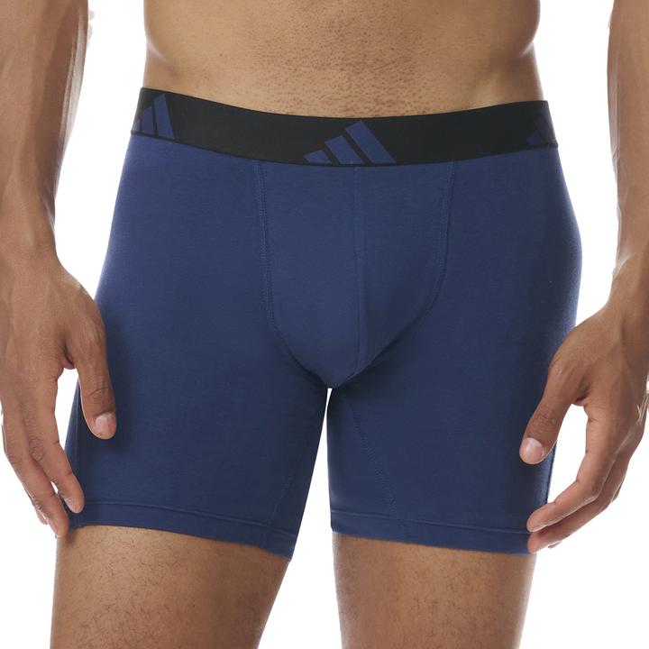 Immagine prodotto adidas Confezione da 6 pacchi di pantaloncini lunghi in cotone Active Flex / pantalone (XL, confezione da 6)