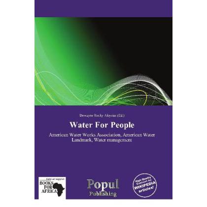 Water For People, Fachbücher