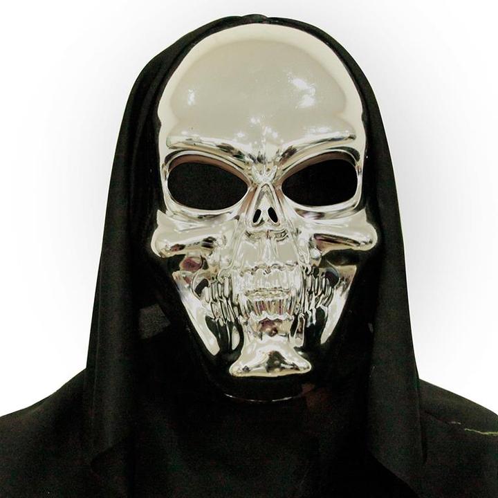 Actual product image Amscan 3D Mask Skeleton Plastic One Size Only