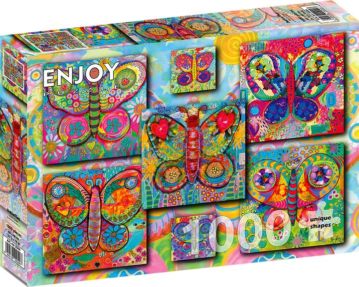 Produktbild Enjoy Puzzle ENJOY-2044 - Butterflies, Puzzle, 1000 Teile (1000 Teile)