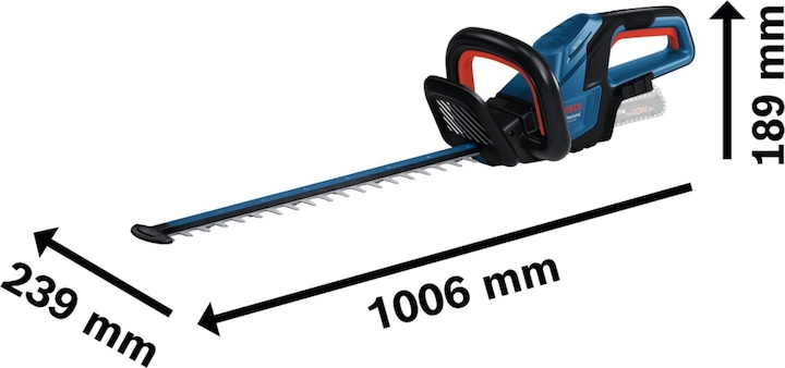 Produktbild Bosch Professional Bosch GHE 18V-50 Professional Akku Heckenschere 18 V 50 cm Brushless + 1x ProCORE Akku 5,5 Ah - (Akkuheckenschere)