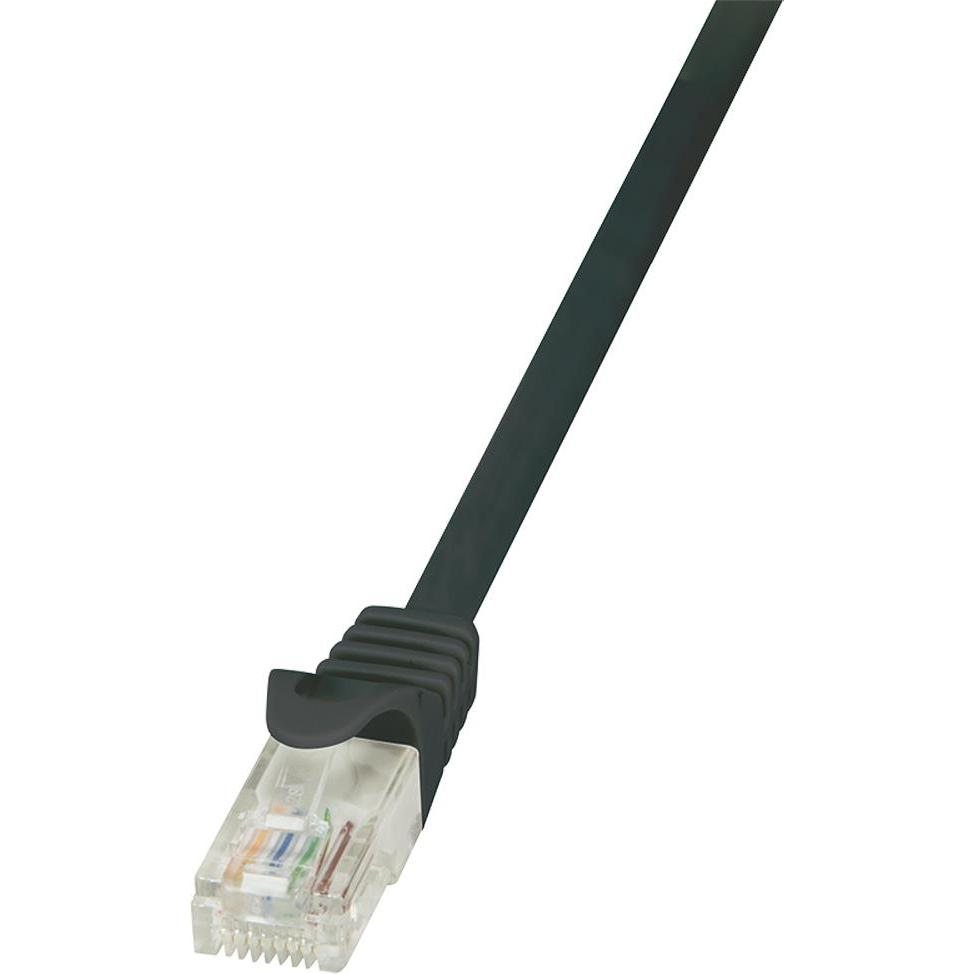 LogiLink Netzwerkkabel (U/UTP, CAT6, 0.25 m), Netzwerkkabel