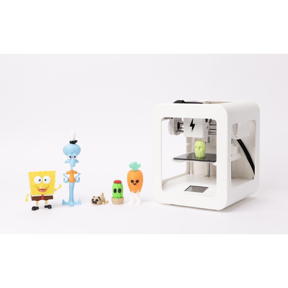 Thumbnail - Toybox 3D Printer Alpha 2 with 1 spool, 3D Drucker, Weiss