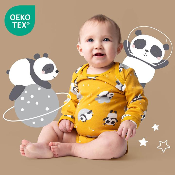 Produktbild Schlummersack Bio Baby-Bodys langarm 3er-Pack (80)