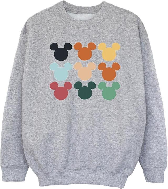 Produktbild Disney Mickey Mouse Heads Square Sweatshirt Mädchen (140, 146)
