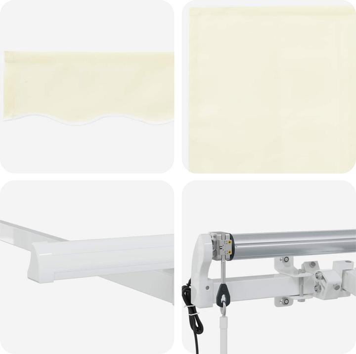 Actual product image vidaXL Retractable awning (2 m)