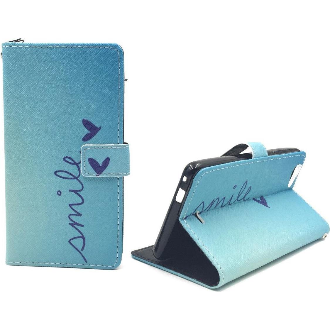 König Design Schutz Handy Hülle für Wiko Pulp Fab Case Cover Tasche Wallet Etui Handyhülle (Wiko Pulp Fab), Smartphone H...