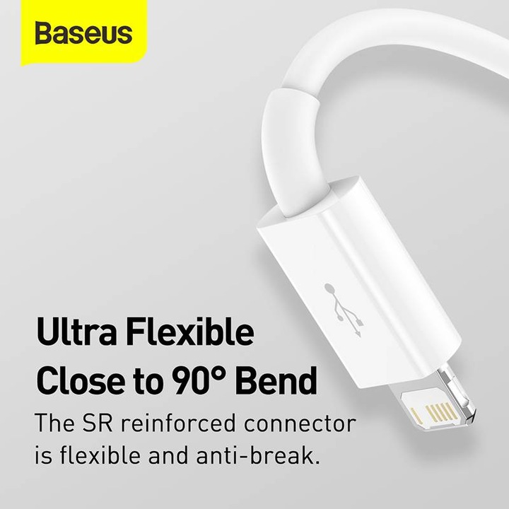Actual product image Baseus 3 in 1 Multicharger USB-Cable (1.50 m, USB 2.0)