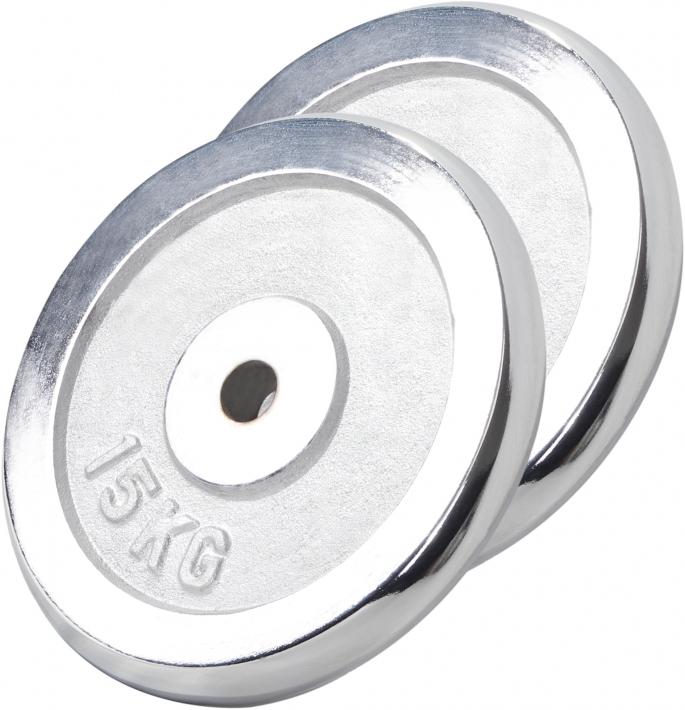 Produktbild Gorilla Sports Hantelscheibenset (2 x 15 kg, 2 x 20 kg, 2 x 25 kg, 2 x 10 kg, 2 x 30 kg)