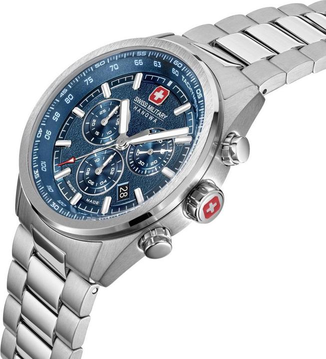 Actual product image Swiss Military Hanowa Navalus Pro Chrono (Analogue wristwatch, Swiss made, 43 mm)