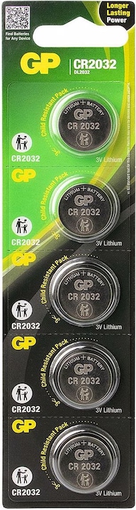 Immagine prodotto GP Batteries Cr2032 (5 pz., CR2032, 220 mAh)