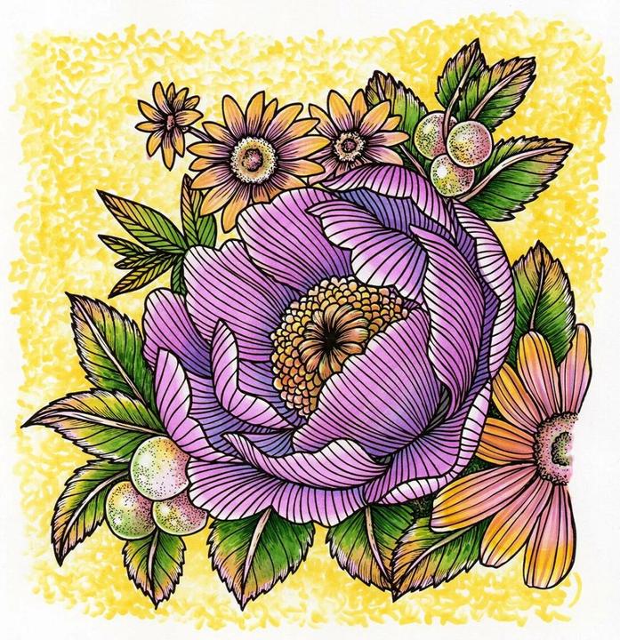 Produktbild Chameleon Aquarellfarbstifte Brushpen Color & Blending Set (6x)