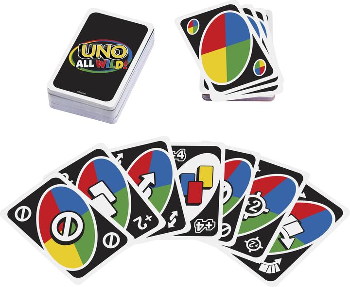 Actual product image Mattel Games All Wild (Danish, English, Finnish, Norwegian, Swedish, 2 - 10 Players)