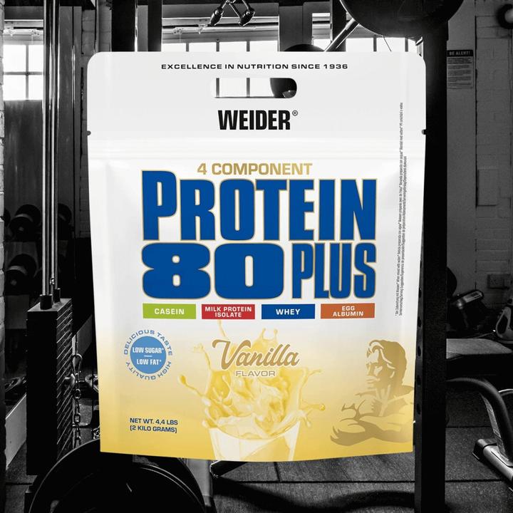 Actual product image Weider Protein 80 Plus (Vanilla, 1 x, 500 g)