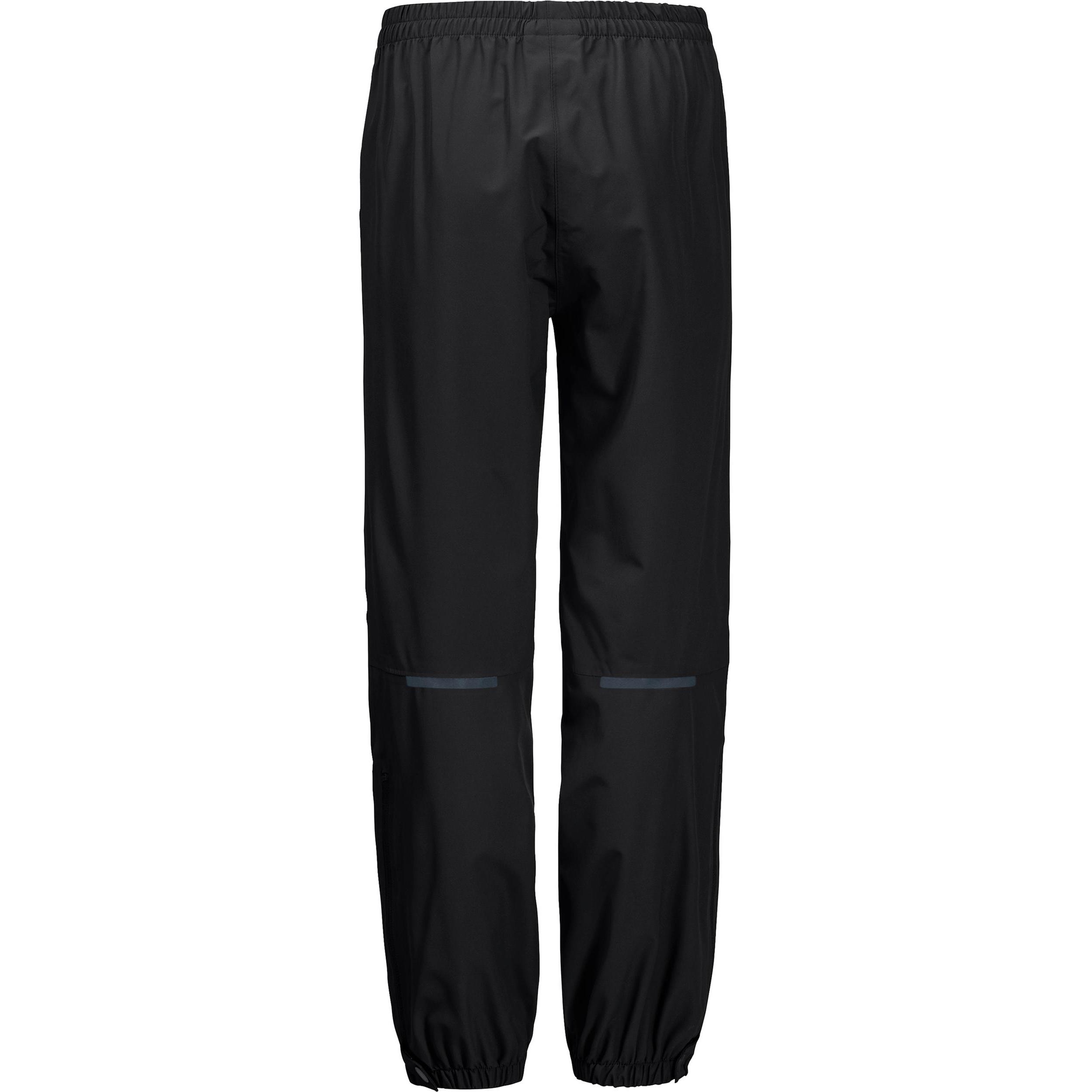 Jack Wolfskin, Unisex, Outdoorhose, Rainy Days Pants K (152), Schwarz, 152