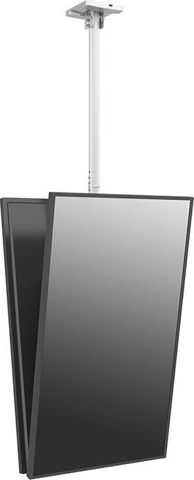 Actual product image Multibrackets Ceiling bracket 2x, 32"-75", white, VESA 100 x