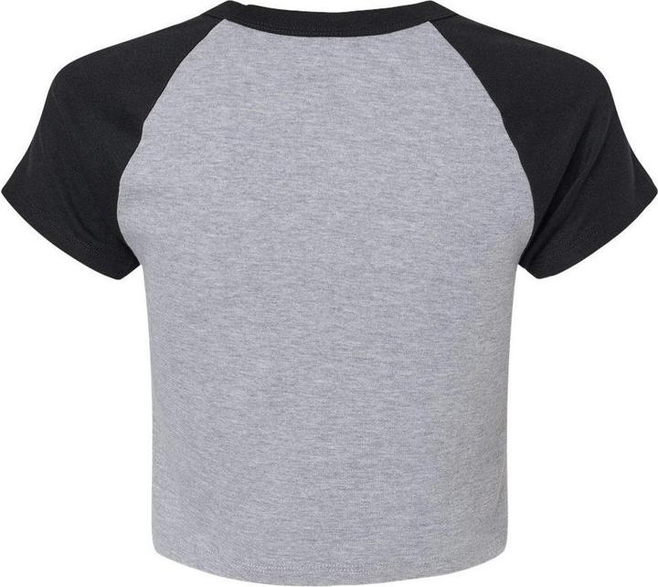 Produktbild Bella Canvas Micro Rib Raglan Baby Tee (S)