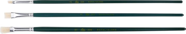 Actual product image Talens Brush set for oil and acrylic paint series 220 (size 4, 8, 10) (100 mm)