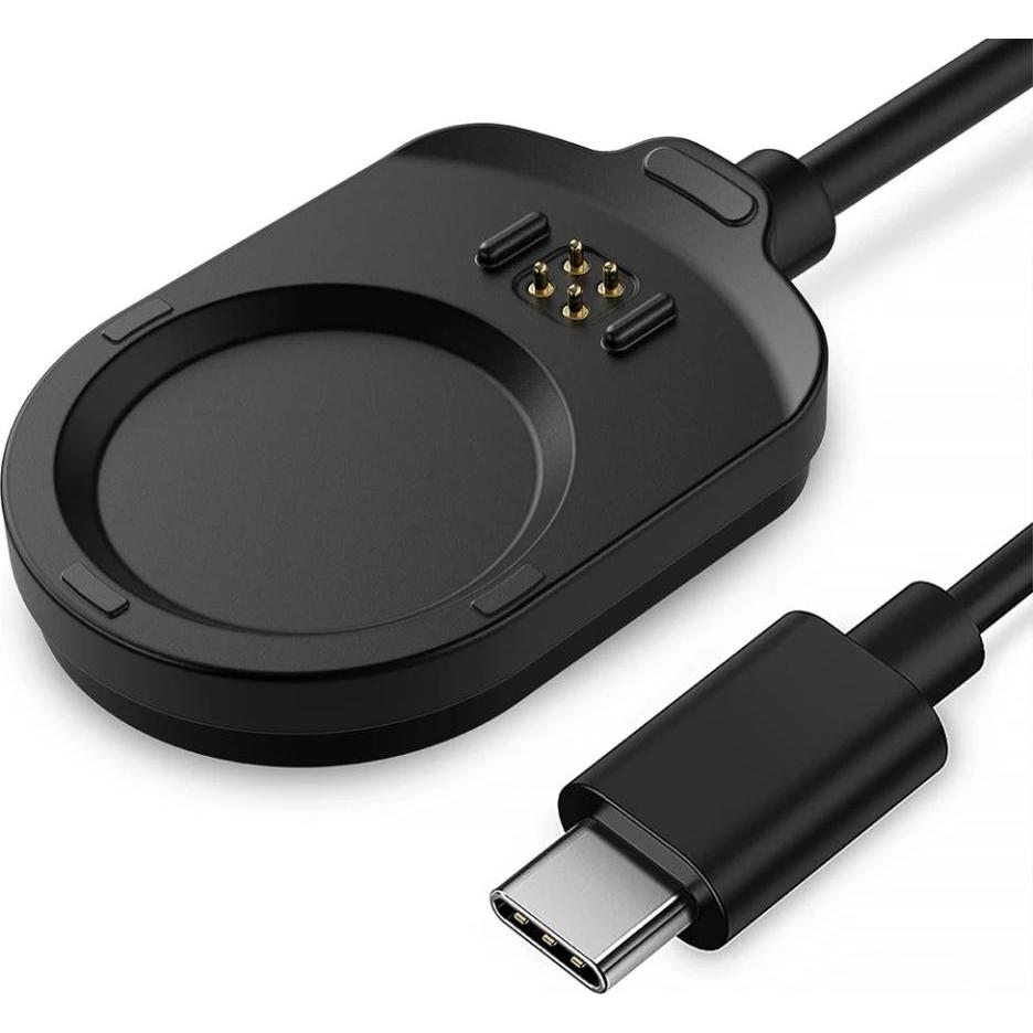 PowerGuard Magnetisches USB-C Ladekabel für Garmin Marq (Gen 2), Smartwatch Zubehör, Schwarz