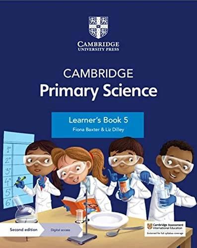 Produktbild Cambridge Primary Science Learner/'s Book 5 with Digital Access (1 Year) (Englisch, Fiona Baxter, Liz Dilley, 2021)