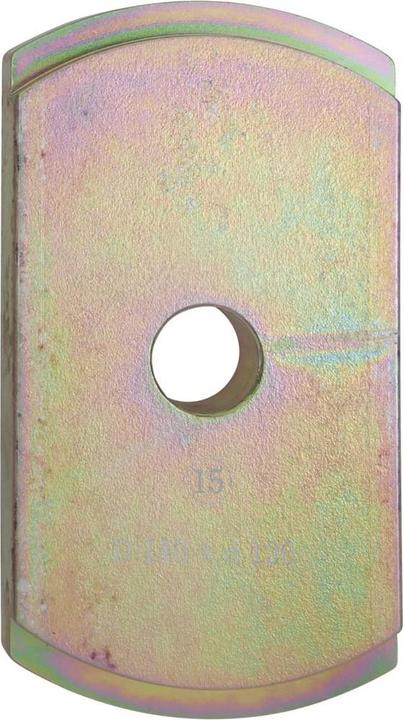 Actual product image KS Tools Adapter plate Scania 320, Ø inner 126 mm, Ø outer 140 mm