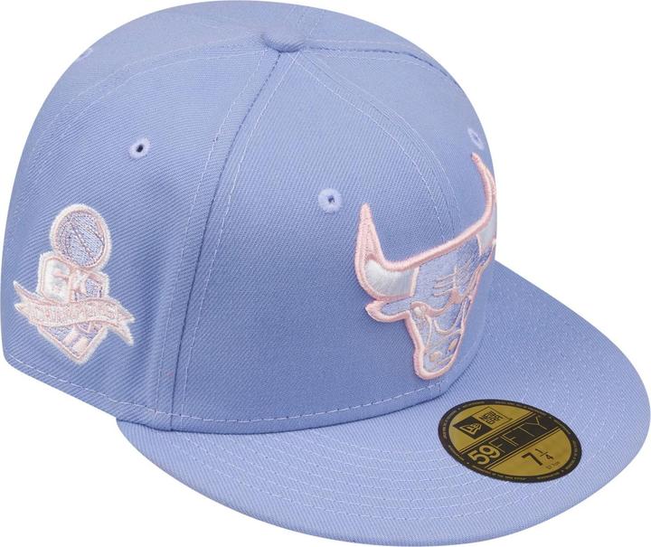 Produktbild New Era 59Fifty Fitted Cap - Chicago Bulls lavendel - 8 (8)