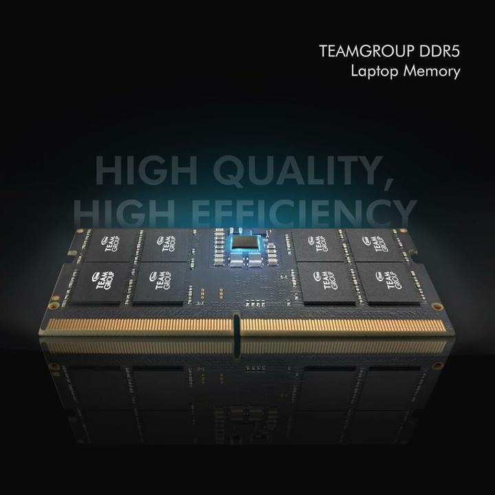 Actual product image Teamgroup MODULO MEMORIA RAM S/O DDR5 32GB PC5600 ELITE (1 x 32GB, 5600 MHz, DDR5 RAM, SO-DIMM)