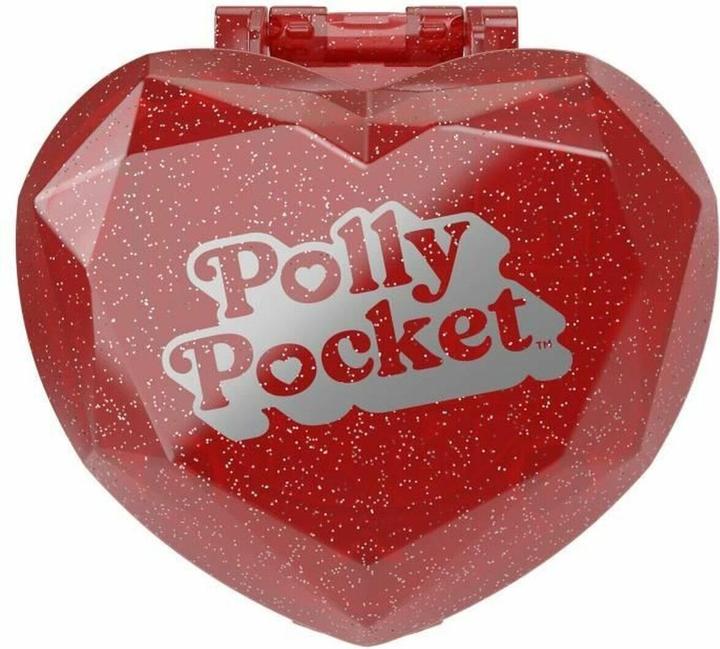 Actual product image Polly Pocket Mattel 80th Anniversary Ruby Red Ring Box