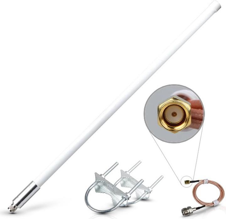 Actual product image RAK Wireless RAK 5.8dBi Fibreglass LoRa Antenna 863-870MHz (Heating actuator)