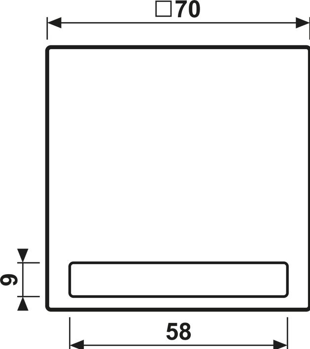 Actual product image JUNG Hinged cover LS gn LS990BFNAKLGN
