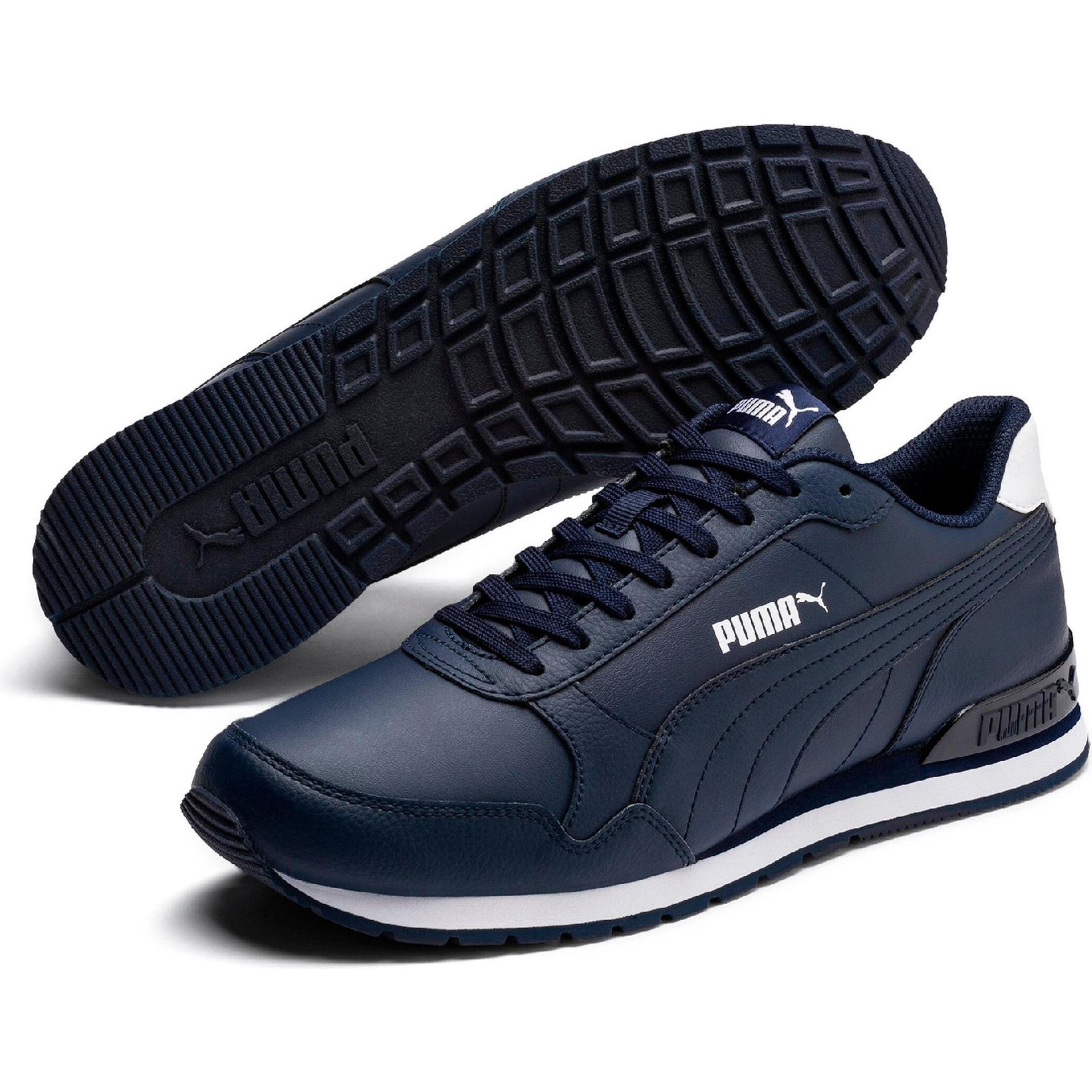 Puma, Unisex, Sneaker, ST Runner v2 completo L-365277, Blu, (42.5)