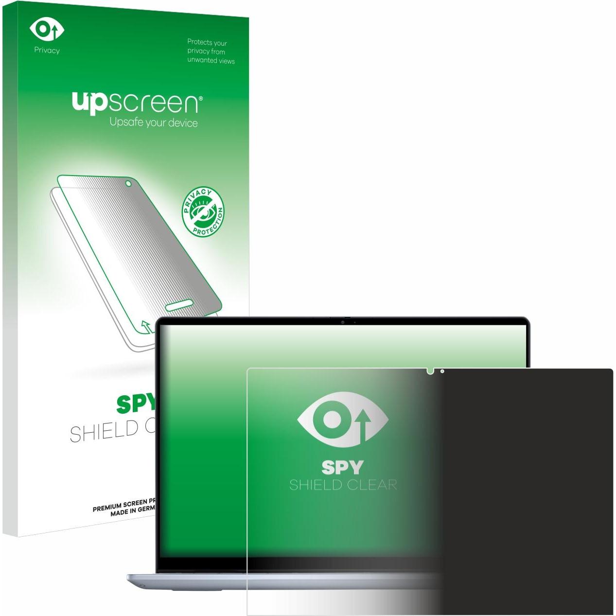 upscreen Spy Shield Blickschutzfolie (14"), Notebook Schutzfolie