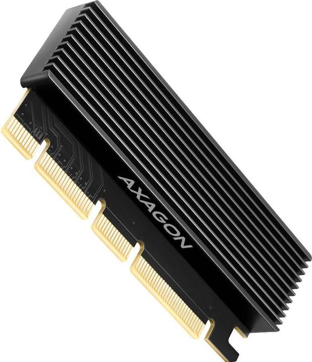 Actual product image Axagon PCEM2-XS adapter internal al.2 heatsink NVM