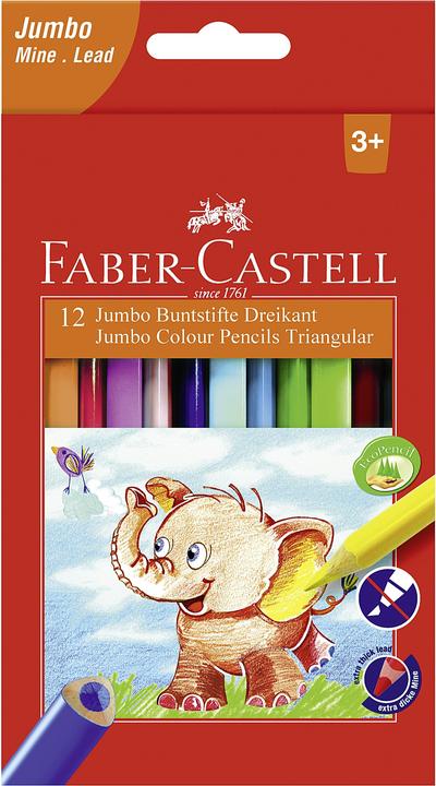 Produktbild Faber-Castell Jumbo (Mehrfarbig, 12 x)