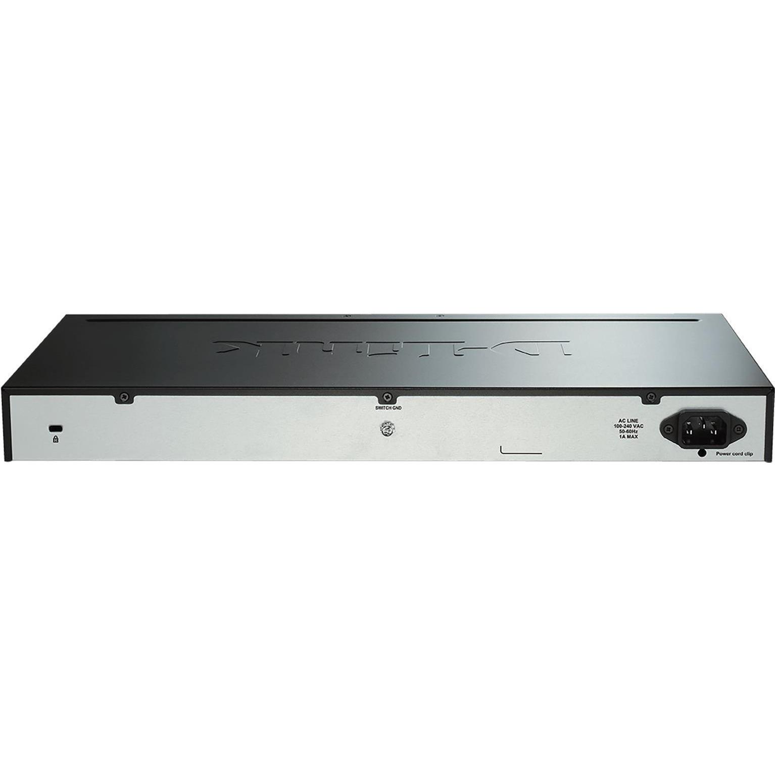 Thumbnail - D-Link DGS-1510-20 (20 Ports), Netzwerk Switch, Schwarz